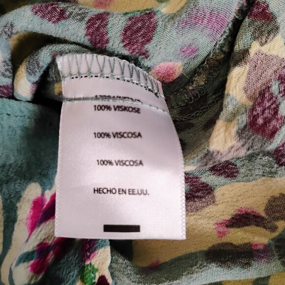 Dolan Multi Color Dress with Belt Size 8 - Picture 10 of 10